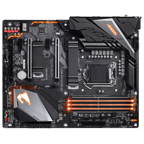 Gigabyte - Intel Z390 AORUS PRO WiFi LGA 1151 (Socket H4) ATX Motherboard (Supports 9th / 8th Gen In