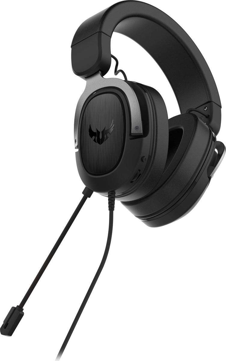 Asus TUF Gaming H3 headset 3.5 mm - Gun Metal Black