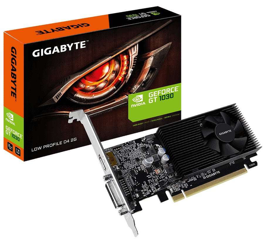 Gigabyte NVIDIA GeForce GT 1030 2GB GDDR4 64bit Graphics Card