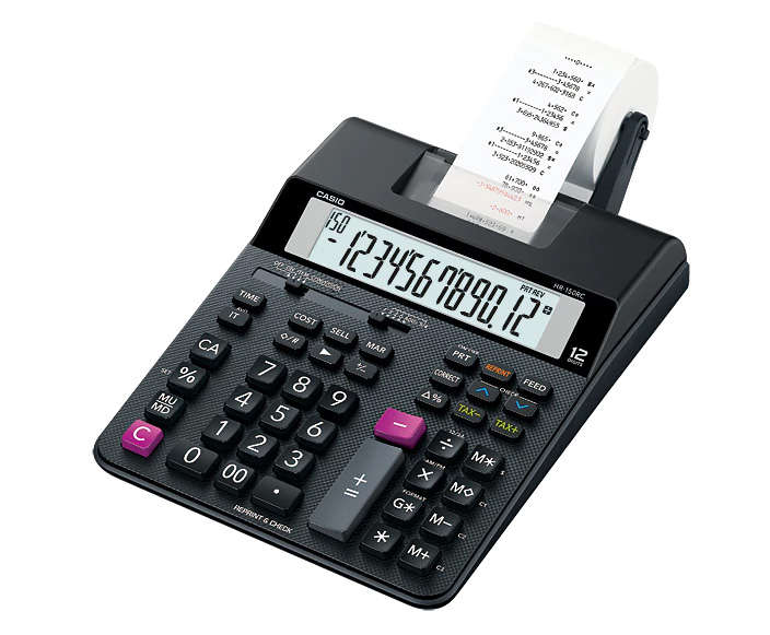 Casio HR-100RC-BK-DC Calculator Black