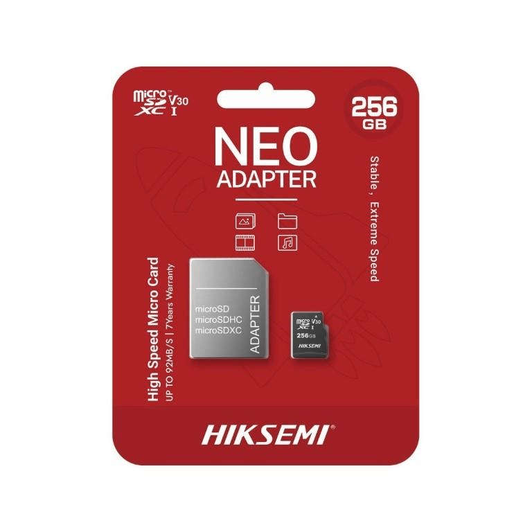 Hiksemi NEO 256GB MicroSDHC with Adapter