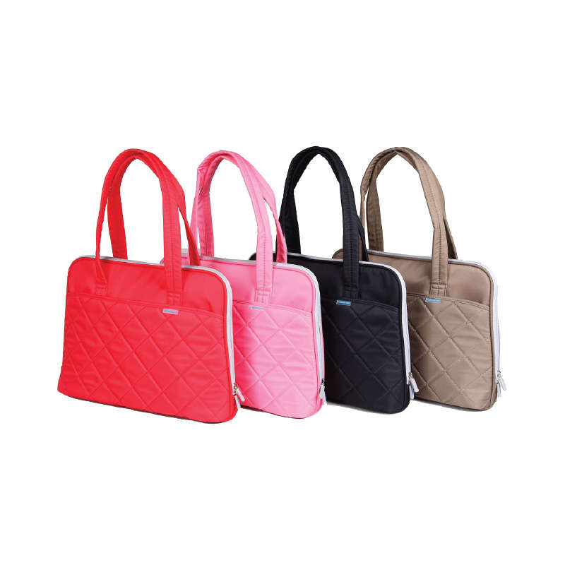 Kingsons 14.1 inch pink shoulder laptop bag - Ladies in fashion