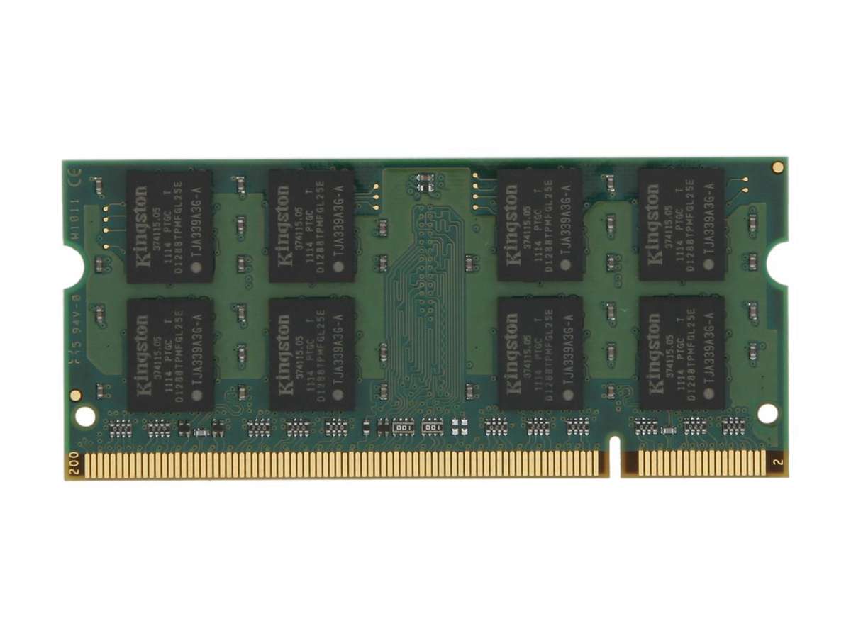 Kingston 2GB 200-Pin DDR2 SO-DIMM DDR2 800 (PC2 6400) Laptop Memory