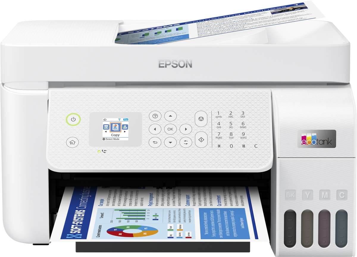 Epson EcoTank L5296 A4 Colour 4-in-1 Multifunction Printer