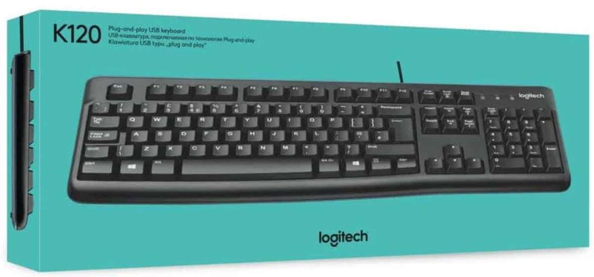 Logitech K120 Keyboard Black