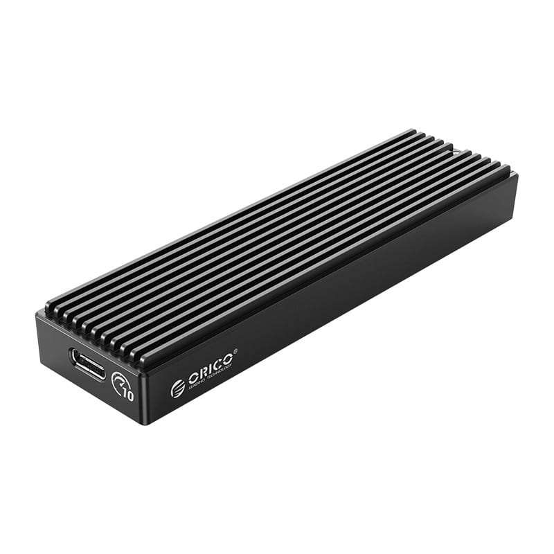 Orico M.2 NVME Type-C to USB+Type-C to Type-C|2TB Max SSD Enclosure - Black