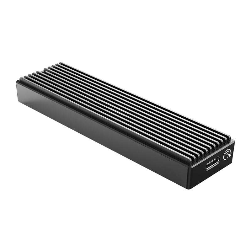 Orico M.2 NVME Type-C to USB+Type-C to Type-C|2TB Max SSD Enclosure - Black