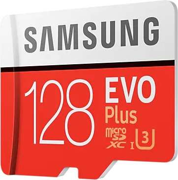 Samsung EVO Plus 128GB MicroSDXC with SD Adapter
