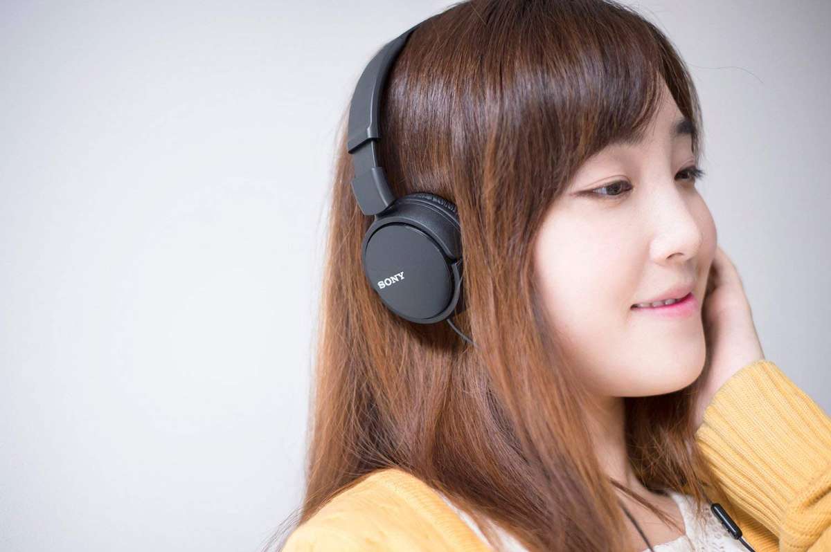 Sony ZX110 Foldable Headphones Black