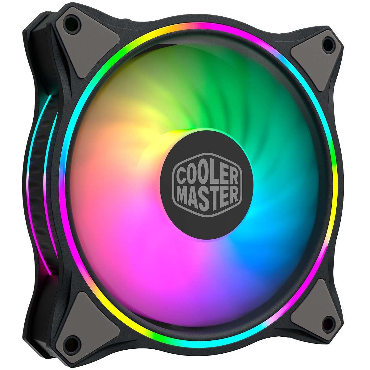 Cooler Master MasterFan MF120R ARGB 120mm Fan Halo Lighting 3 Pack of fans
