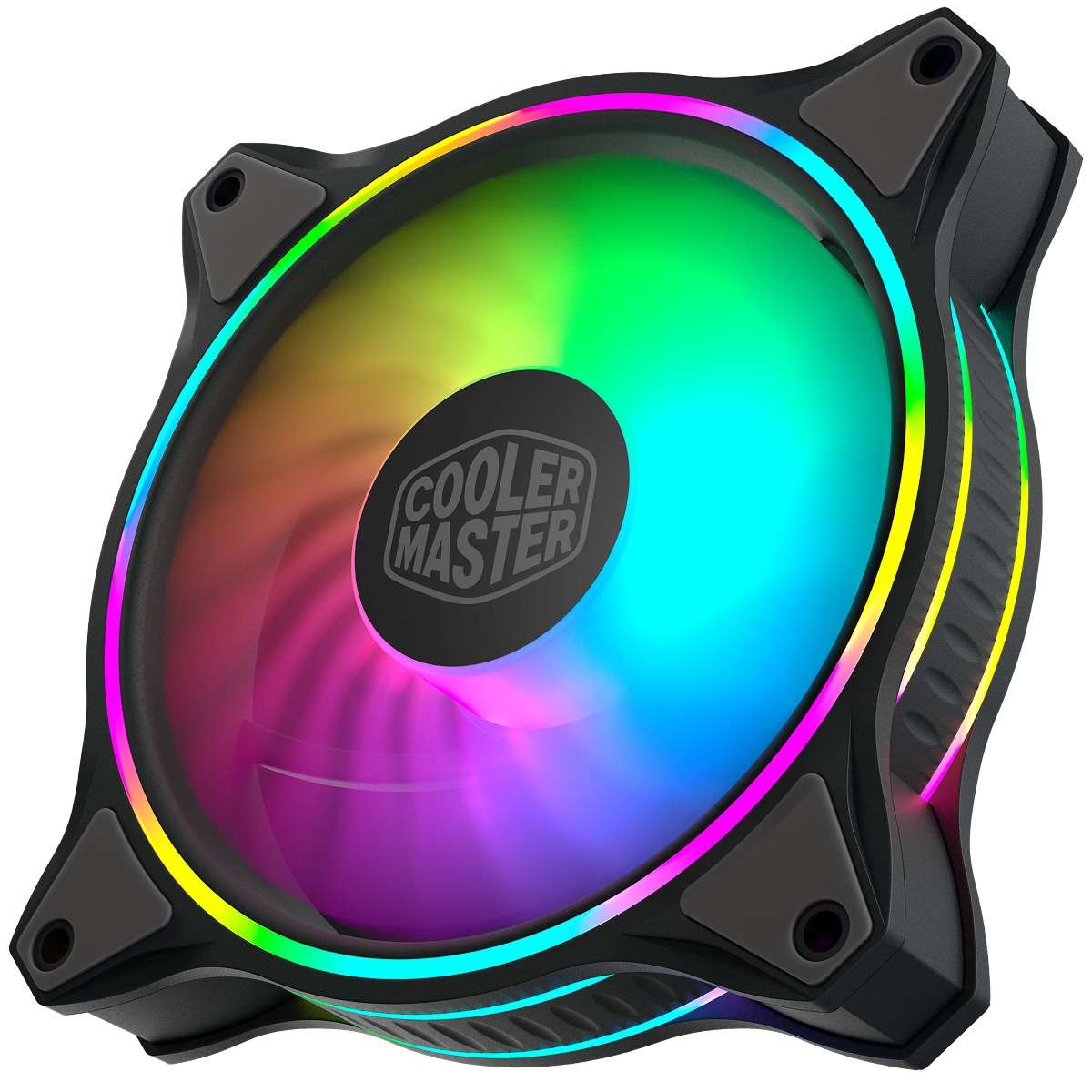 Cooler Master MasterFan MF120R ARGB 120mm Fan Halo Lighting 3 Pack of fans