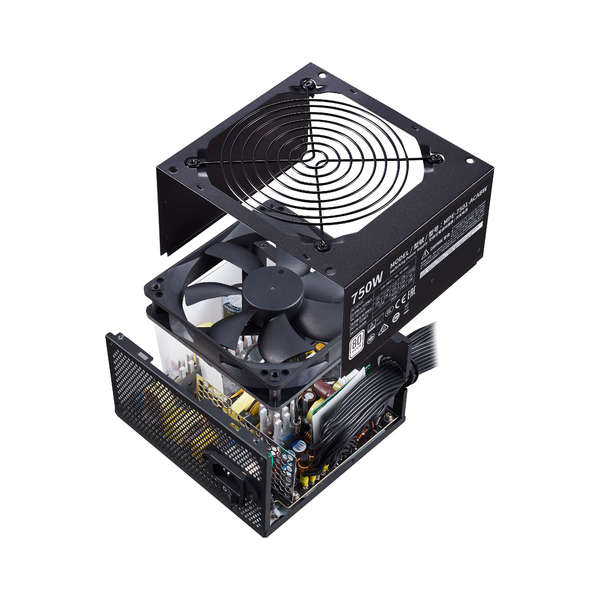 Cooler Master MWE 750 White 230V - V2 Power Supply Unit 750W ATX - Black