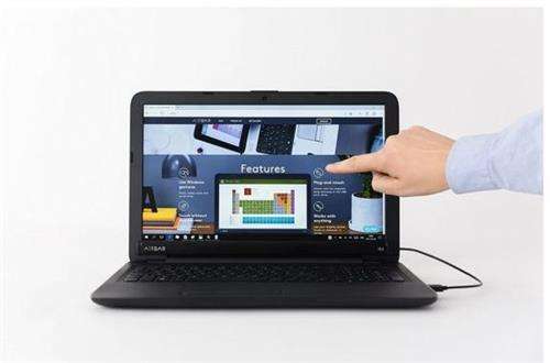 AirBar Touchscreen Sensor for 15.6 inch Windows 10 Laptops