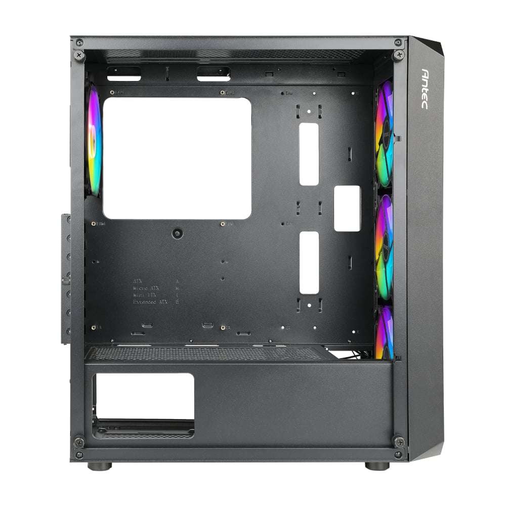 Antec NX292 ATX | Micro-ATX | ITX ARGB Mid-Tower Gaming Chassis - Black - NX292 ARGB