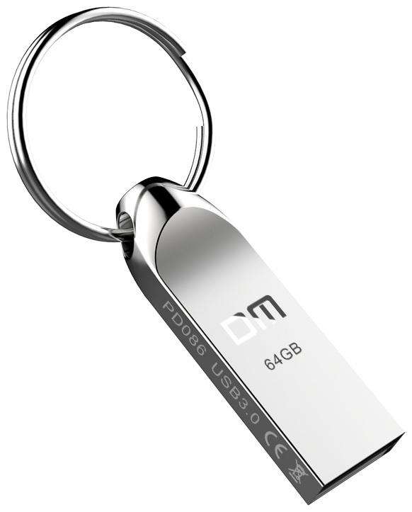 64GB Metalic Keyring Flash Drive USB 2.0