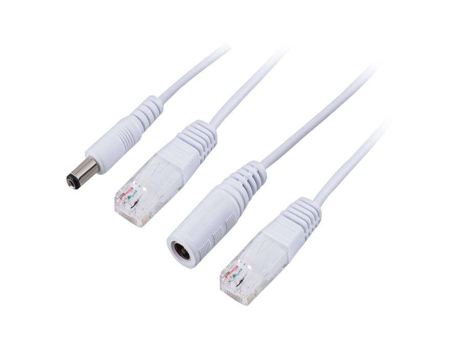 Passive PoE Injector and Splitter Set