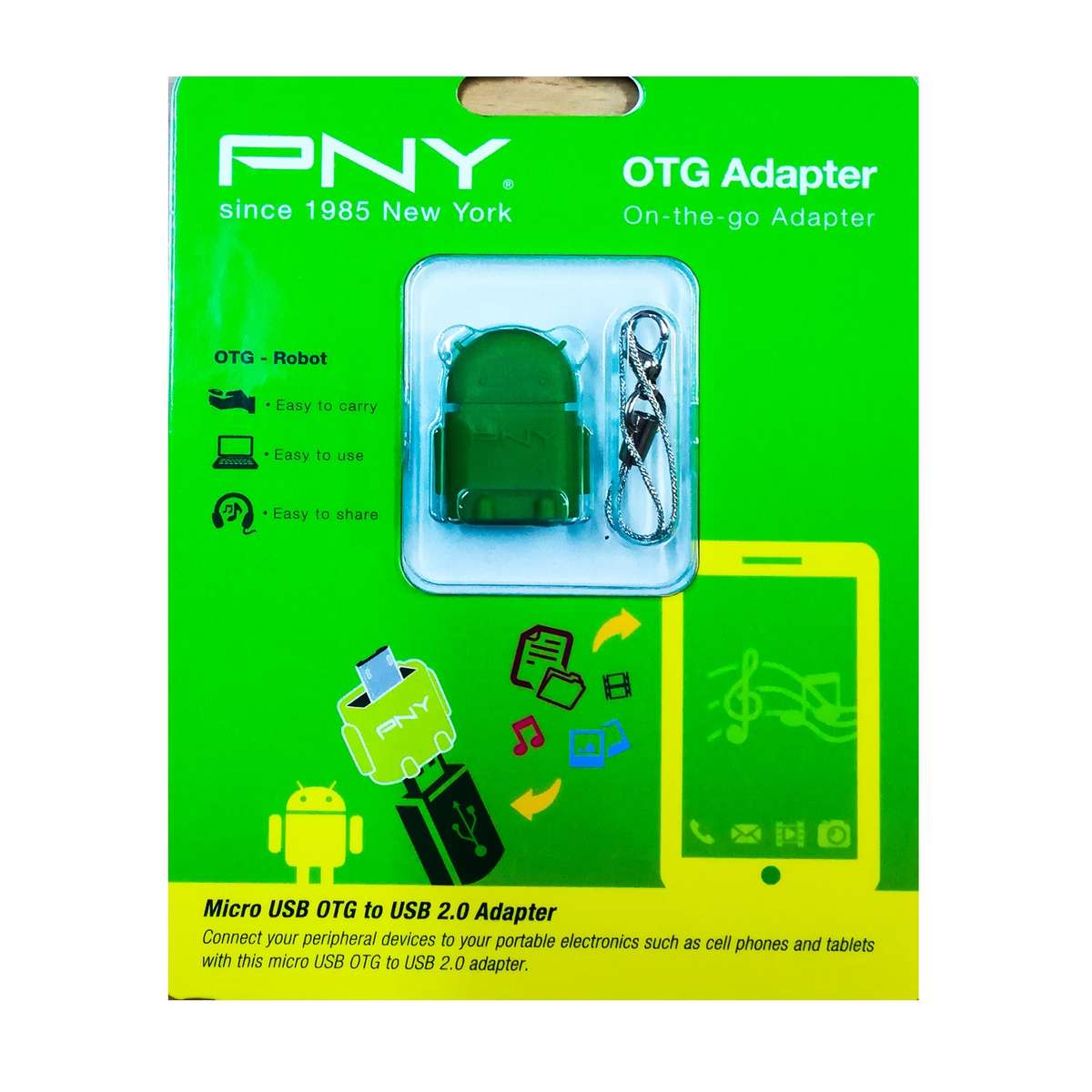 PNY OTG Adapter Green