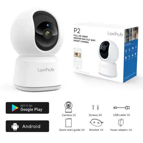 The LXH 3MP/2K Wi-Fi PTZ Camera