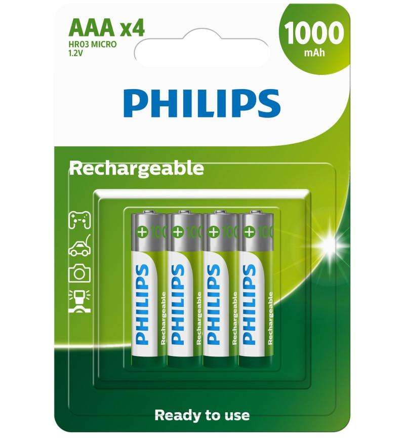 Philips AAA 1000mah 4P