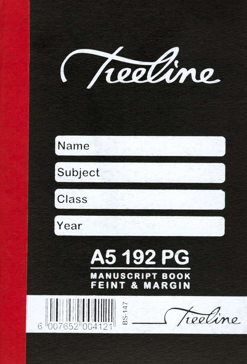 TREELINE A5 - 192 PAGE - MANUSCRIPT BOOK - F/M