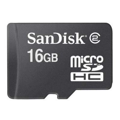 Sandisk SD Micro 16GB Class 4 - Card Only