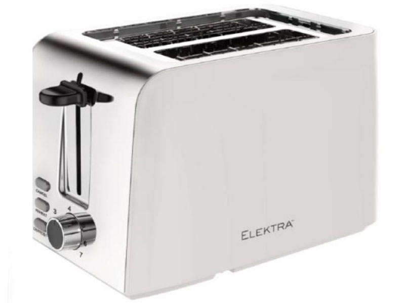 Elektra 2 Slice Toaster White