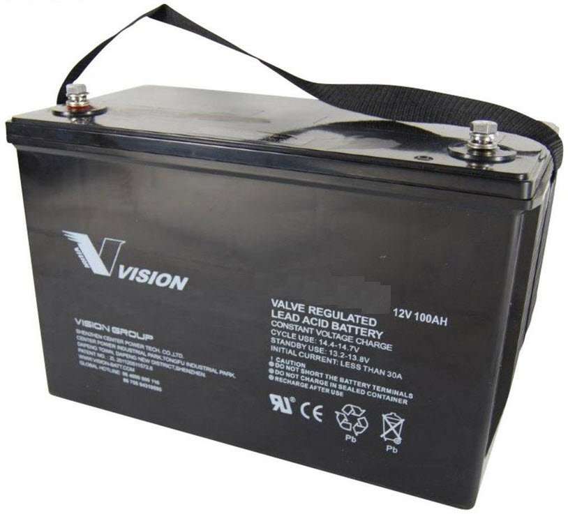 Vision Deep Cycle 200Ah 12V Fully Sealed Battery