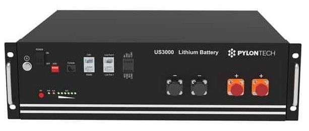 PylonTech US3000C 3.5kWh LFP (Lithium iron phosphate) battery 48V