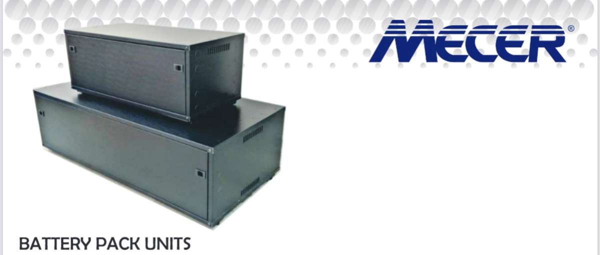 BAT BOX BLACK 2 x 100A - Adjustable Feet units