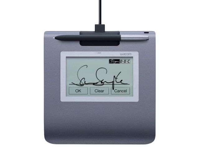 Proline Wacom 4.5 inch Mono Signature Pad - No Software