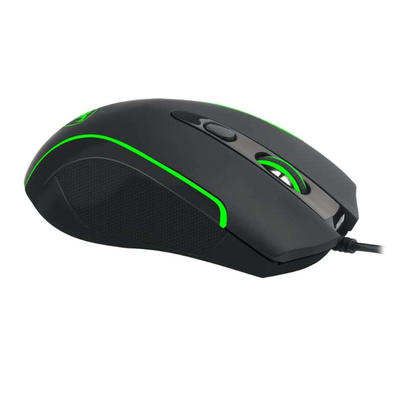 T-Dagger Private 3200DPI 6 Button|180cm Cable|Ergo-Design|RGB Backlit Gaming Mouse - Black