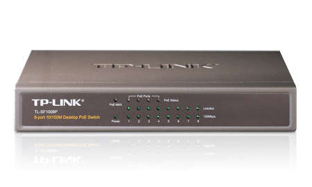 TP-Link 8-Port 10/100 PoE Switch