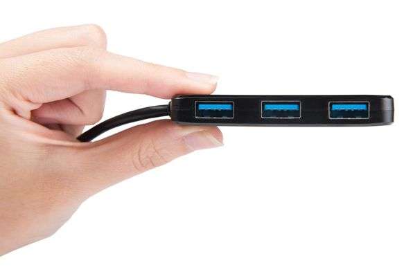 Transcend Black 4-port USB 3.0 Hub