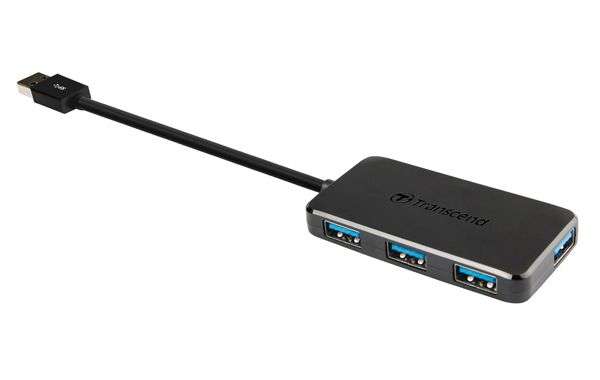 Transcend Black 4-port USB 3.0 Hub
