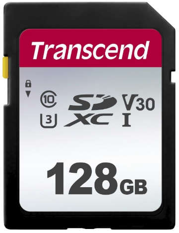 Transcend - 128GB UHS-I SD SD UHS-I Class 10 Memory Card