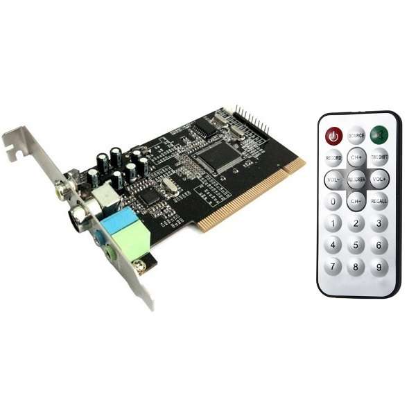 PCI TV Tuner with FM+ Remote