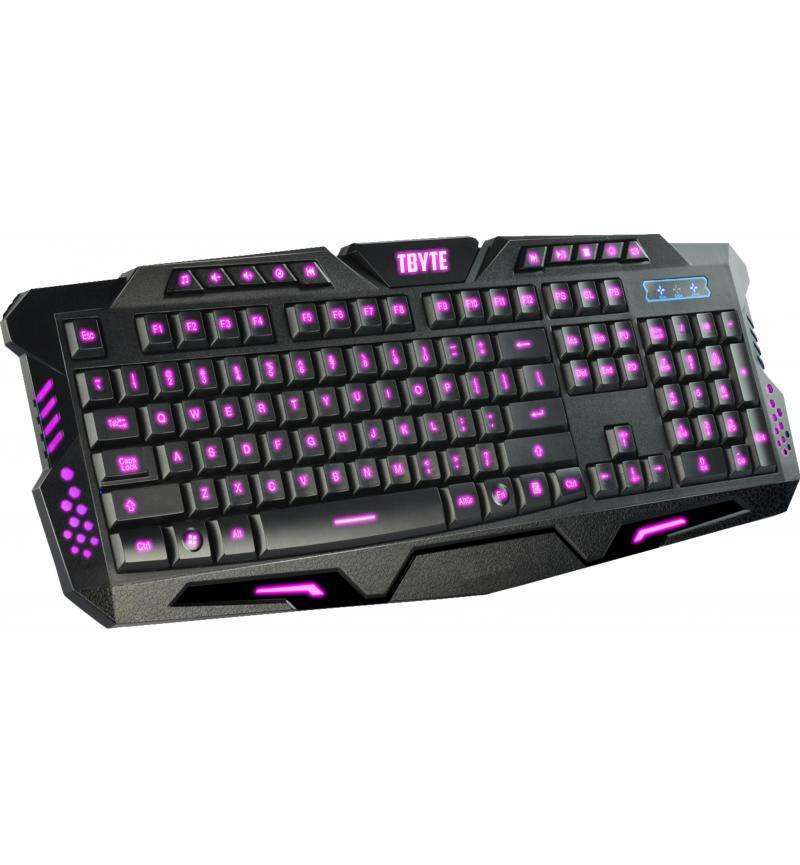 TBYTE USB 3 Colour Gaming Keyboard - U3CGK