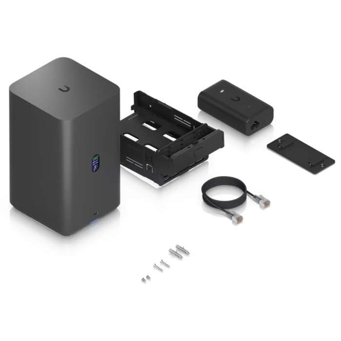 Ubiquiti UniFi Black UNAS 2.5Gbps Ethernet 2x 3.5" HDD bays | UNAS-2-B
