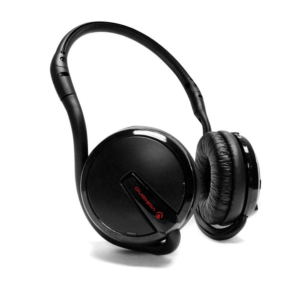 Volkano Strider Series Bluetooth Headphones with pouch