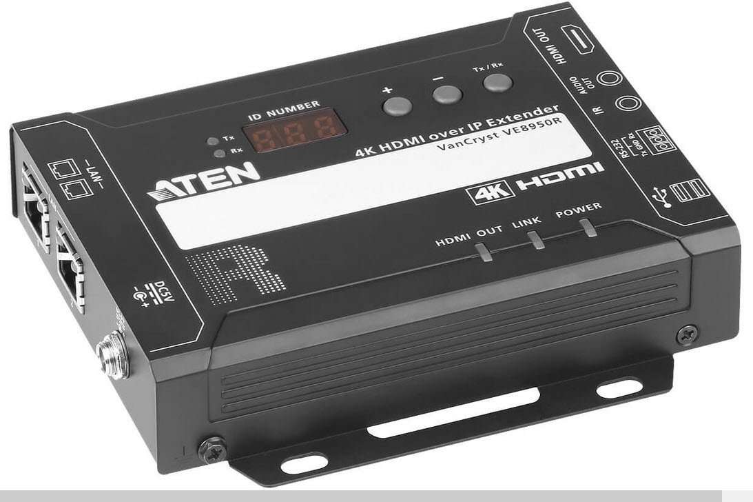 Aten VE8950R 4K HDMI over IP Receiver unit