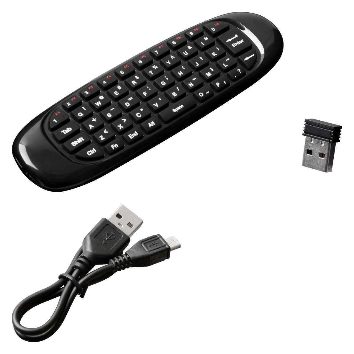 Volkano Wand Series Airmouse Remote Controller with Qwerty Keyboard and Gyro