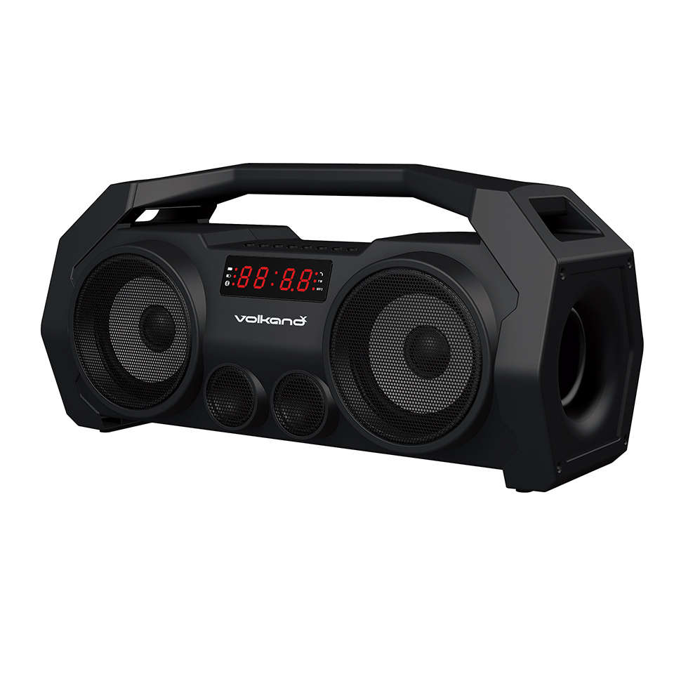 Volkano X Supersonic series Bluetooth speaker - Black