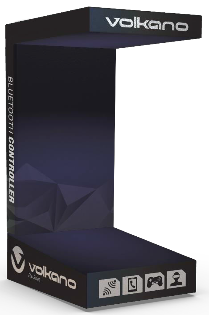 Volkano Play Series Bluetooth Gamepad - Black