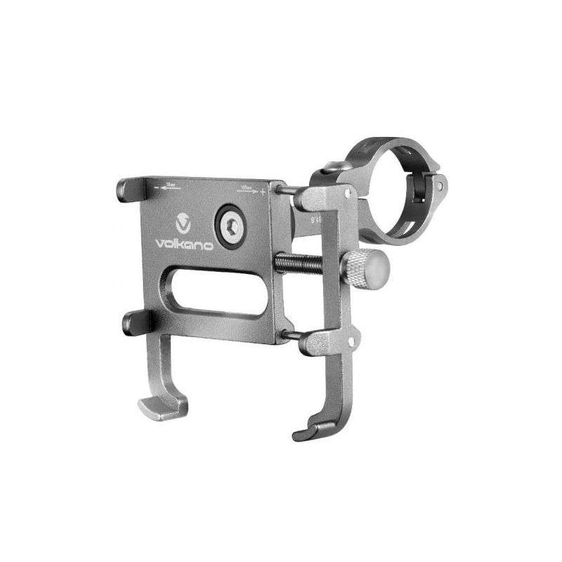 Volkano Ingot Series Metal Cycle Phone Holder - Black