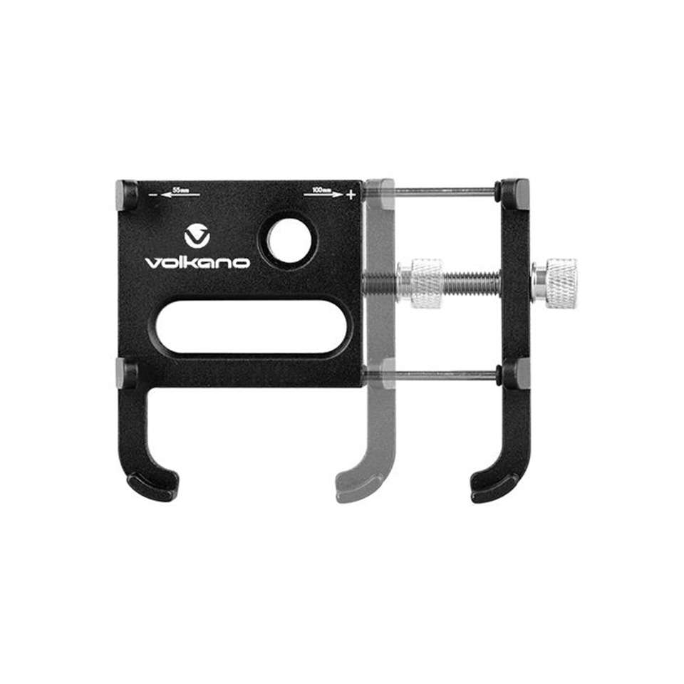 Volkano Forge Series Metal Motorcycle Phone Holder - Silver