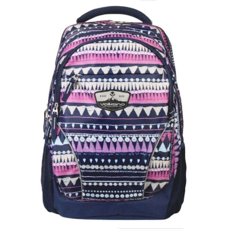 Volkano Champ Printed Backpacks 22L - AZ Mixed