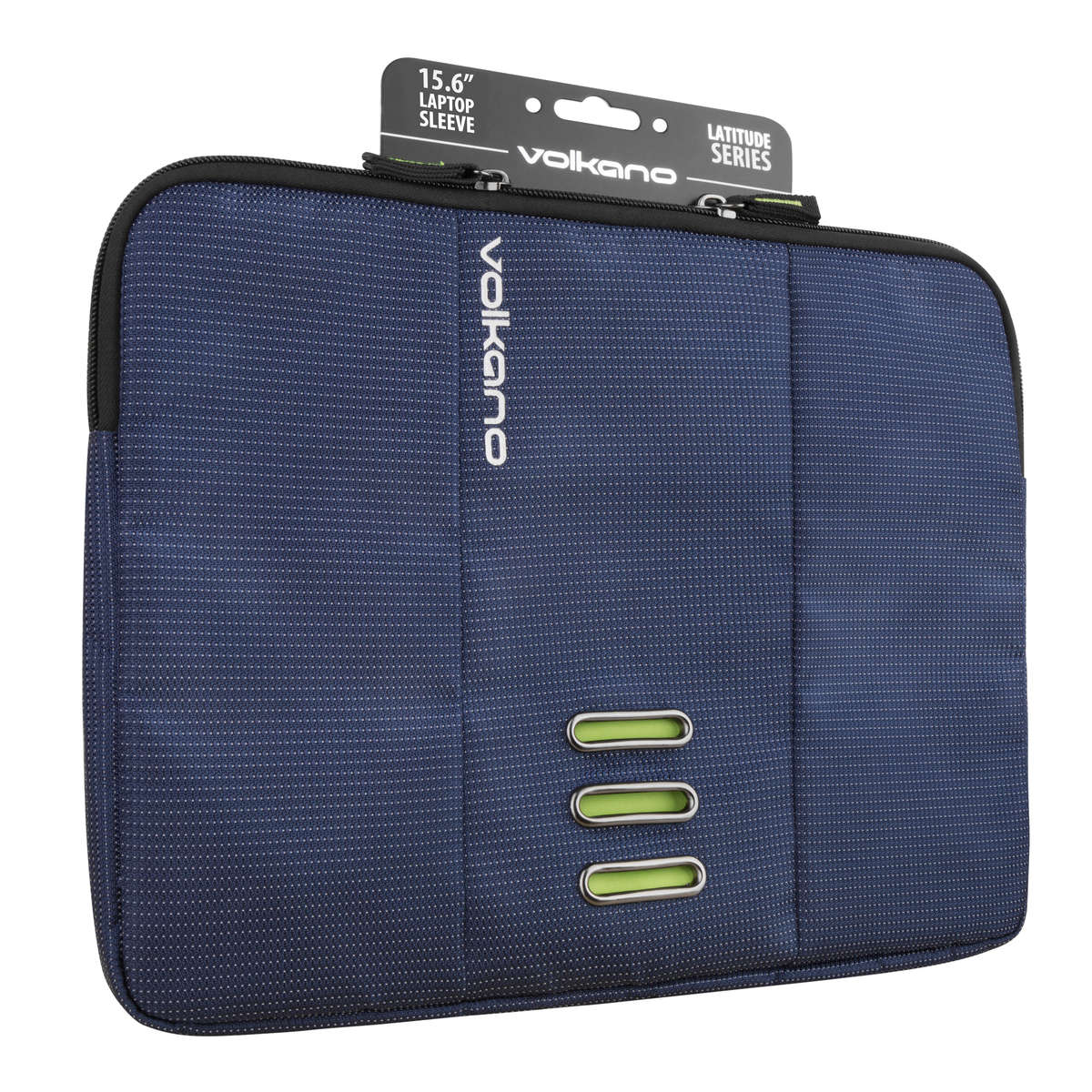 Volkano Latitude Laptop Sleeve 13" to 14.1" - Navy/Lime