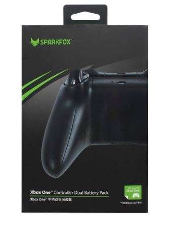 Sparkfox Controller Dual Battery Pack - Xbox One