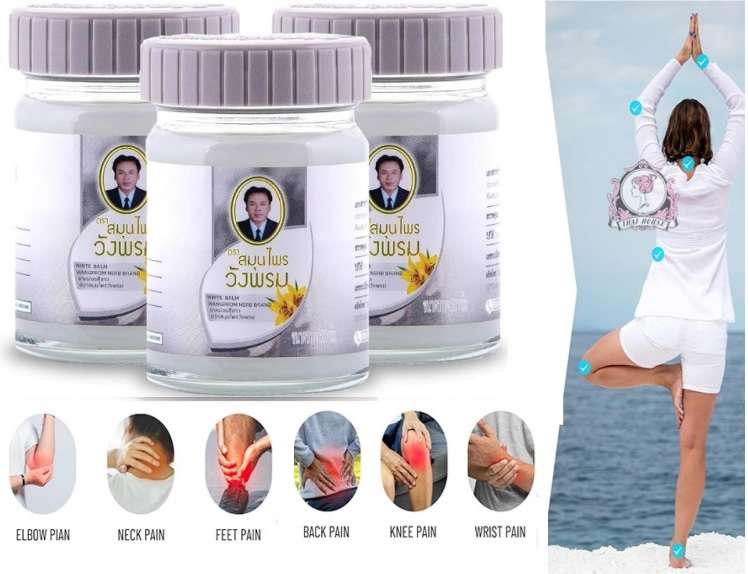 Wangprom Herbal Thai Massage Hot Balm Wintergreen And