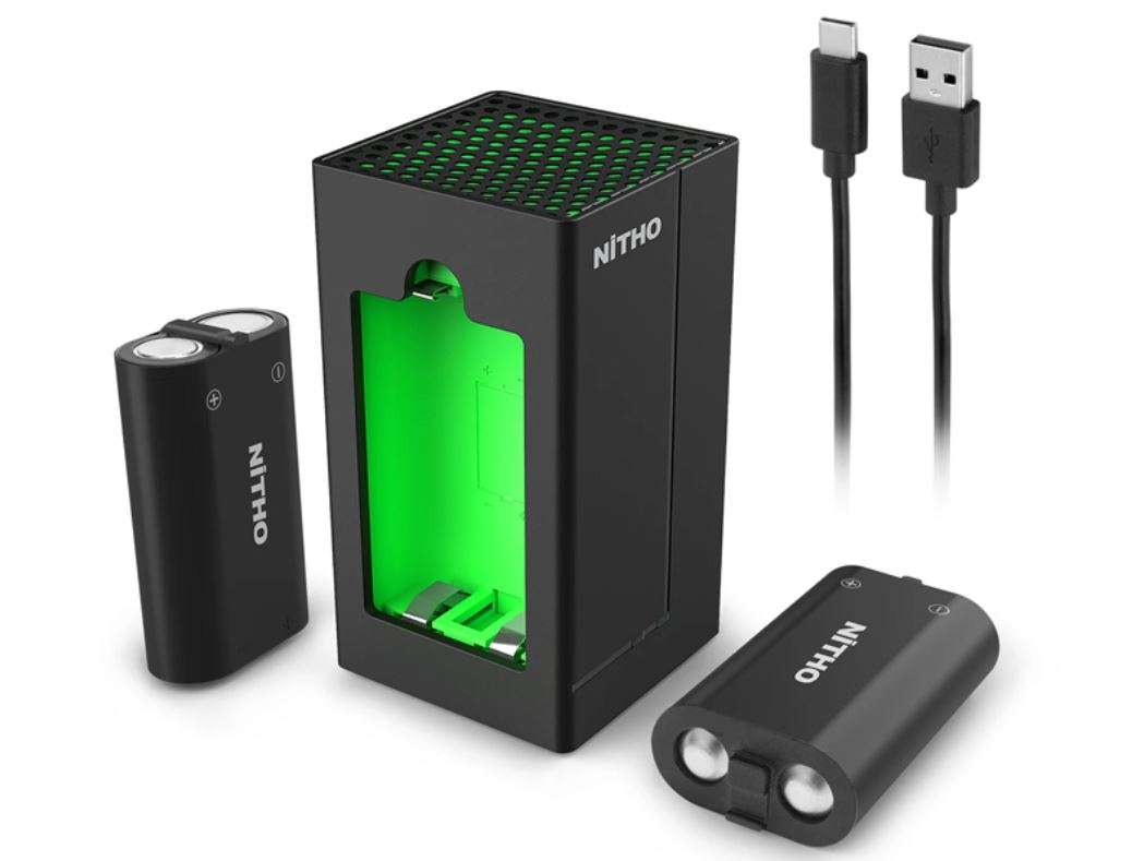 Nitho Xbox X/S - Xbox One Dual Charger Box (XBX-CHBX-K)